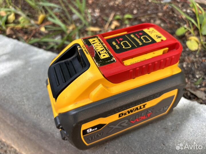 АКБ dewalt dcb547 9ah