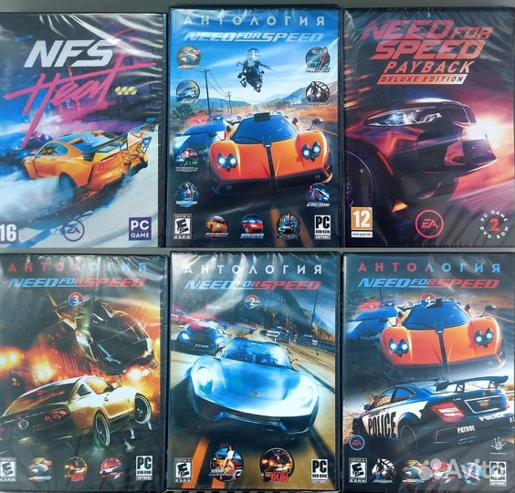 Игры на пк серии Need For Speed (все части)