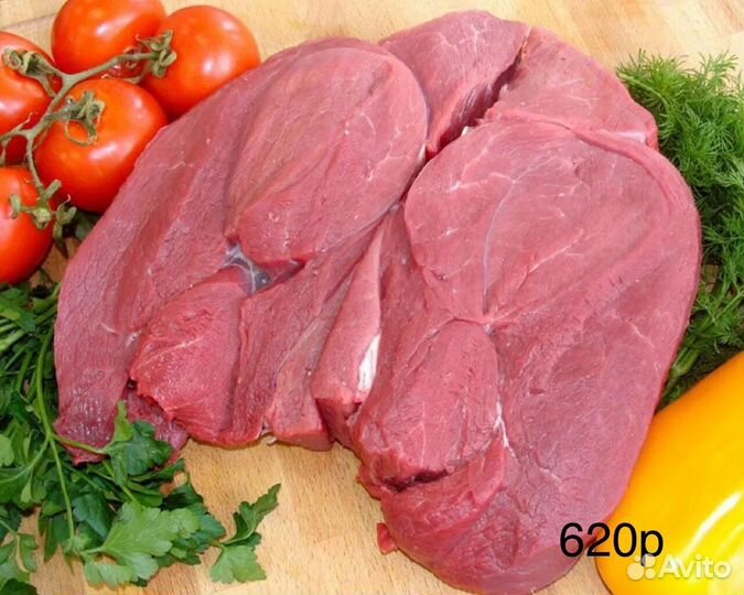 Деревенское мясо телятины говядина халял