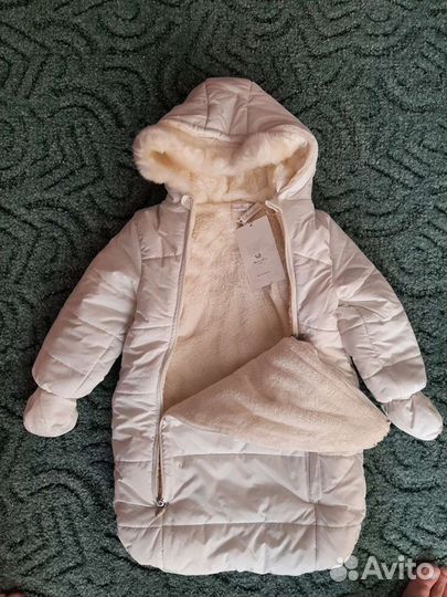 Комбинезон утеплённые на девочку новый