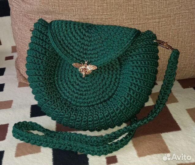 Вязаная сумка 