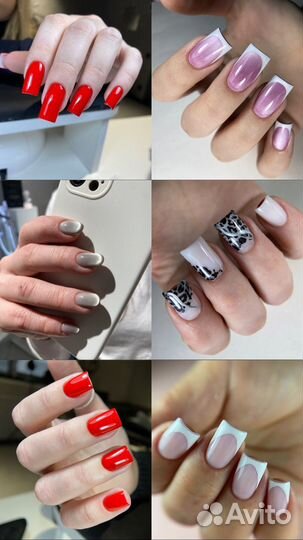 Модель на наращивание ногтей 9-10 января