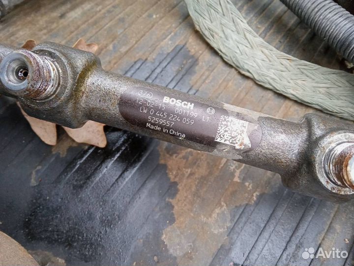 Рампа топливная газель cummins