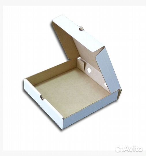 Коробка белая 35х35х7 см