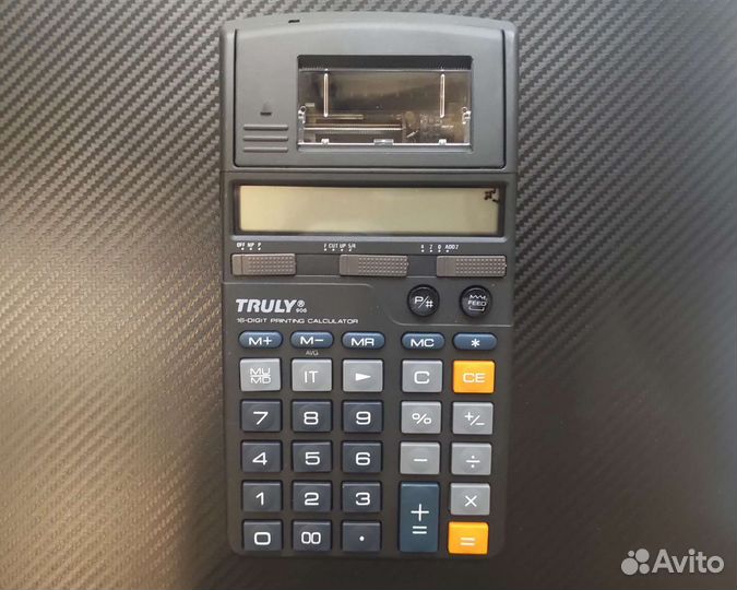 Калькулятор с печатающим устройством truly