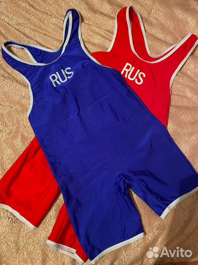 Трико(красный и синий)