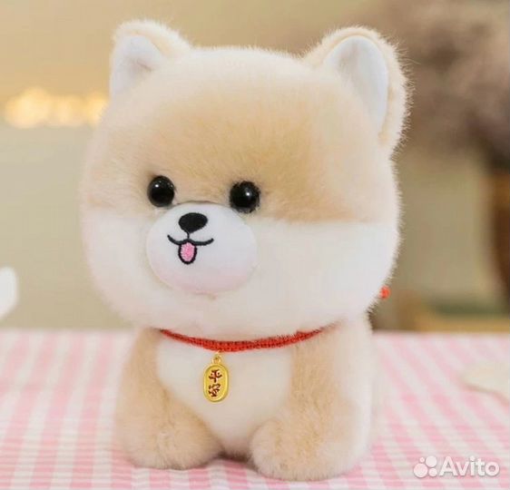 Плюшевая игрушка собачка 20 см