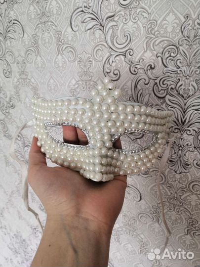 Маскарадная маска 2 штуки для декорирования