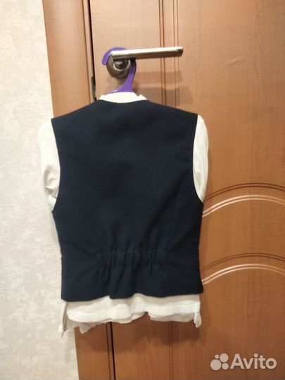 Жилет школьный для девочки 122 Аврора