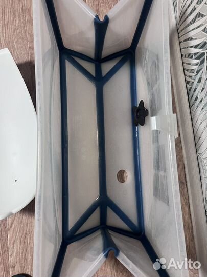 Ванночка для купания складная stokke с горкой