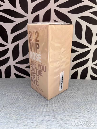 Духи женские Carolina Herrera 212 VIP Rose (Euro)