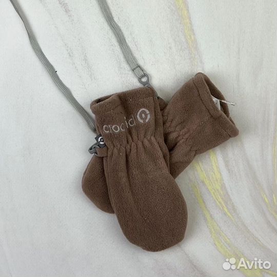 Варежки флисовые crockid