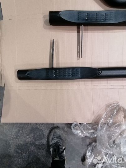 Защита бамера и порогов Mitsubishi asx