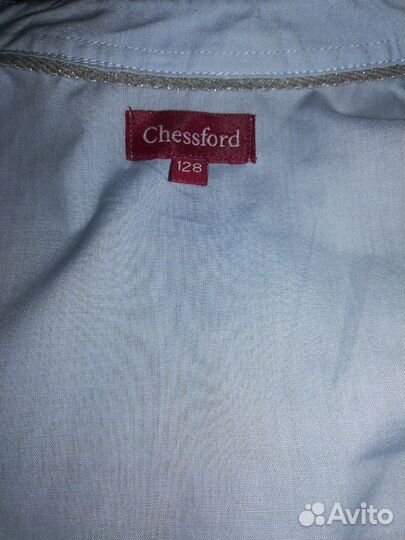 Школьная блузка для девочки 128 см