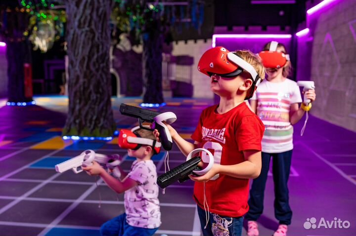Детский день рождения на VR арене