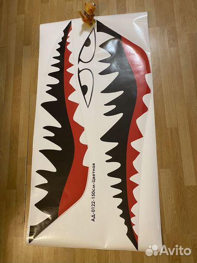 Наклейка акулы