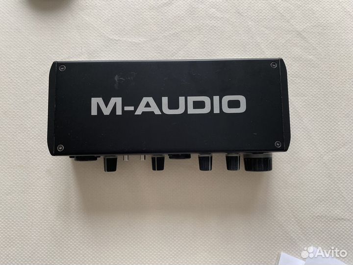Внешняя звуковая карта M audio M-track plus
