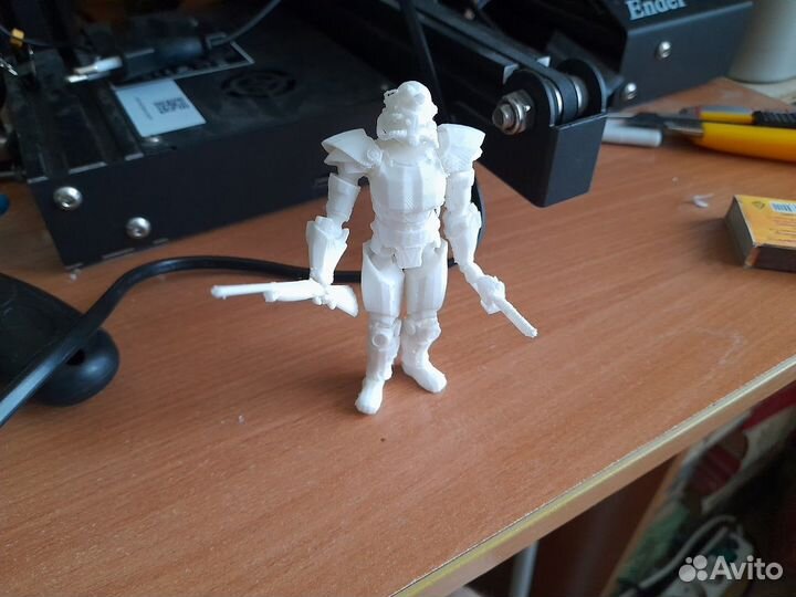 Подвижная модель силовой брони T-51, Fallout