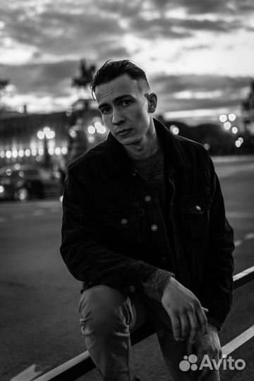 Мужской фотограф для социальных сетей