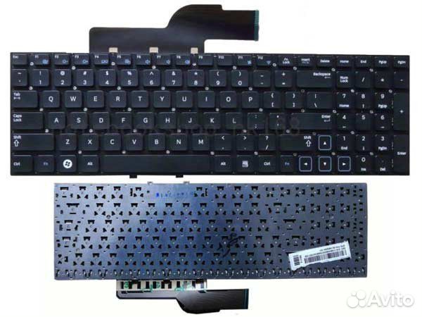 Клавиатура samsung NP300E5A чёрная