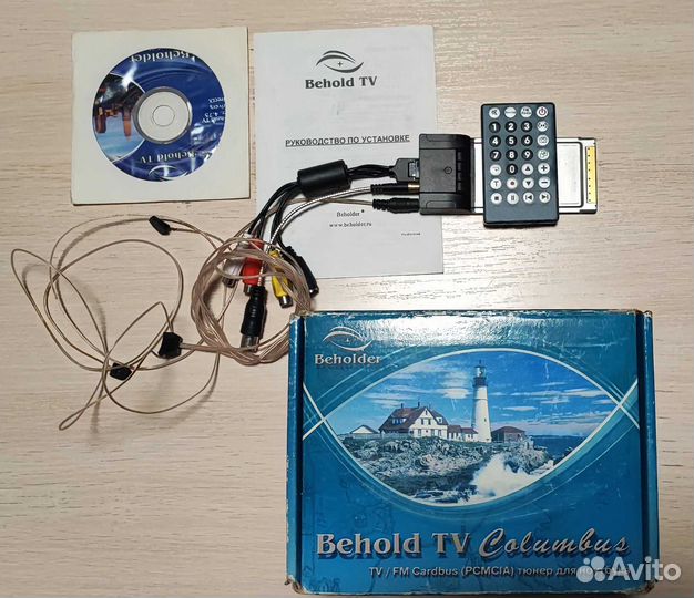 TV/FM тюнер Behold Calumbus pcmcia Cardbus