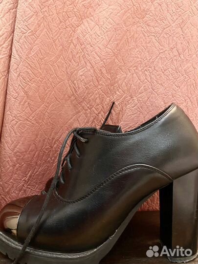 Ботильоны женские кожаные (б/у)