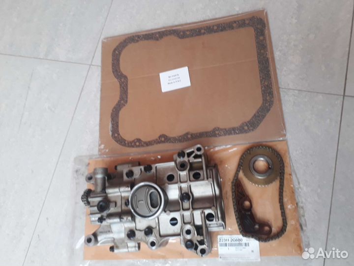 Масленный насос kia optima 2.0L turbo