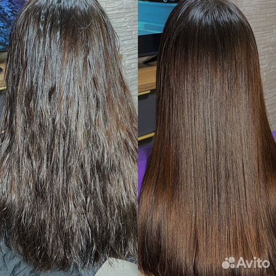 Кератиновое выпрямление ботокс