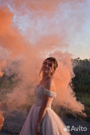 Цветной дым для гендер пати и фотосессий