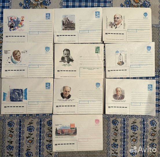 Почтовые конверты СССР