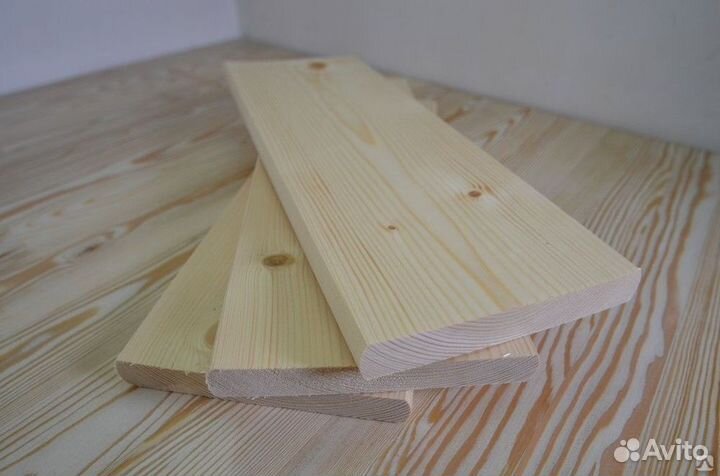 Планкен сосна, 20х190 мм, сорт ав