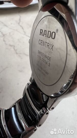 Оригинальные часы rado centrix