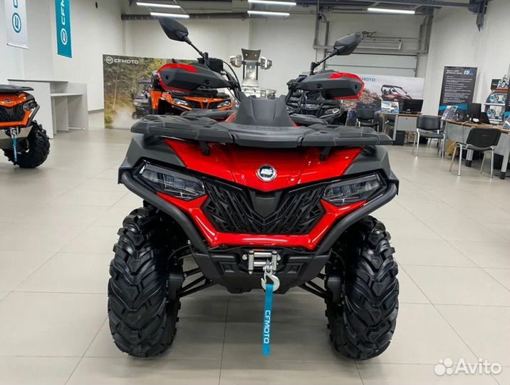 Квадроцикл CFMoto Cforce 600 S EPS красный