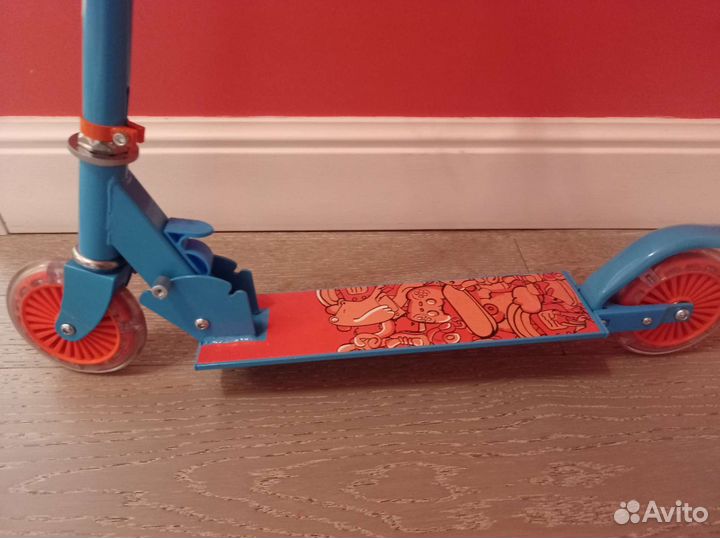 Самокат детский двухколесный бу