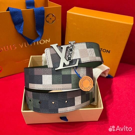 Мужской ремень Damier Louis Vuitton