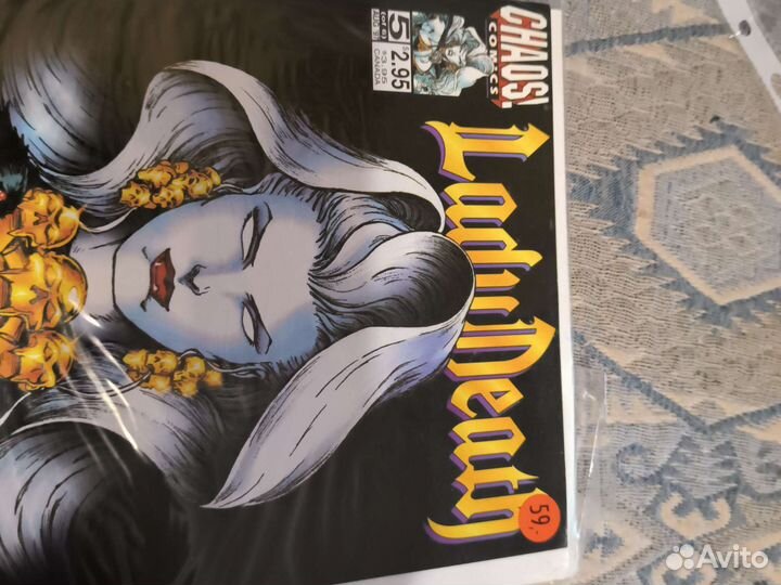 Коллекционный комикс Lady Death