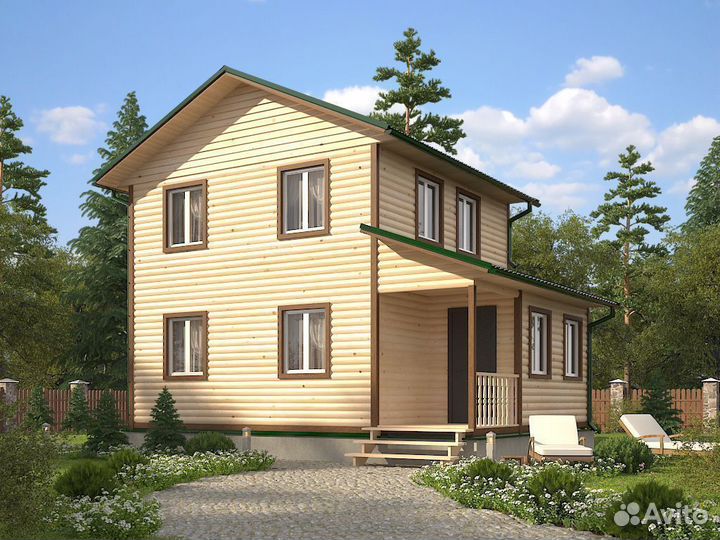 Приволжск. Строительство каркасных домов из бруса