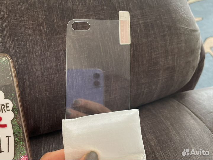 Чехол для телефона apple iPhone 5S + стекло