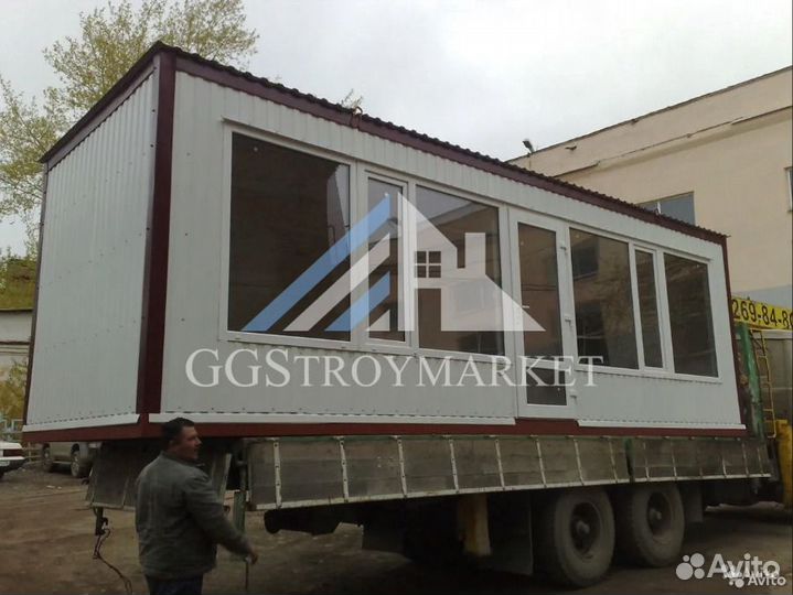 Бытовка вагончик строительный хоз блок контейнер