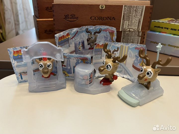 Игрушки из киндер сюрприза Maxi