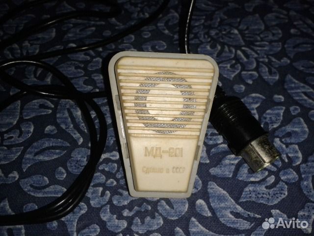 Микрофон СССР мд-200 и мд-201