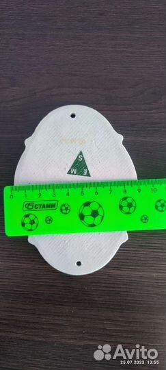 Табличка фарфоровая овальная детская