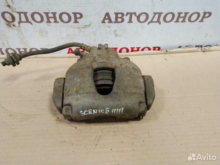 Суппорт тормозной передний правый Renault Scenic 2