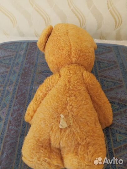 Винтажный плюшевый медведь 50 годы СССР