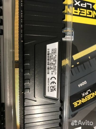 Новый комплект оперативной память corsair vengeanc