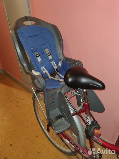 Детское велокресло заднее