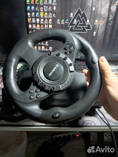 Игровой руль defender forsage drift gt