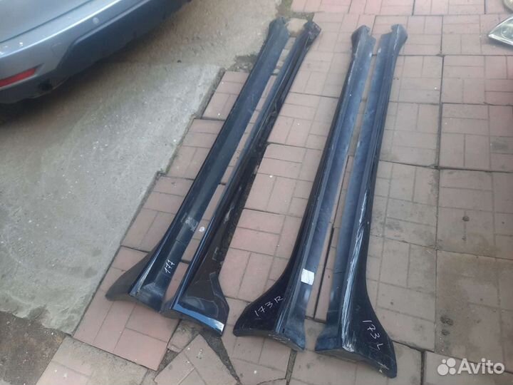 Пороги mitsubishi lancer x