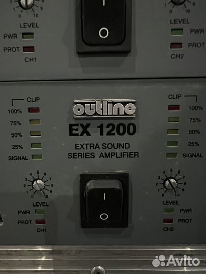 Усилители концертные Италия Англия