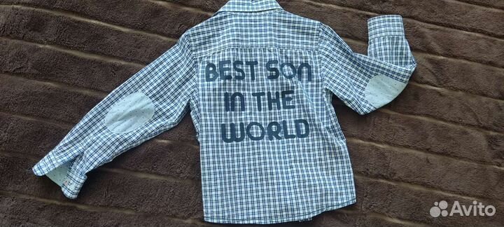 Рубашка для мальчика 104